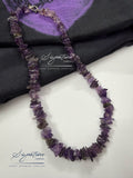 Natural Amethyst Chip Necklace