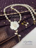 Shell Pearl and Mother-of-Pearl Flower Set