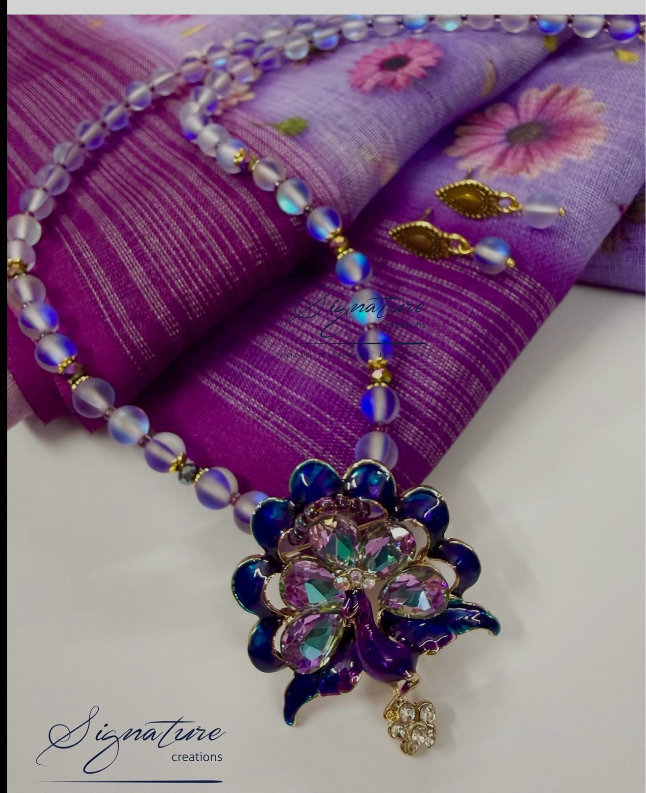 Aura Quartz Peacock Set