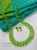 Green Austrian Crystal Set