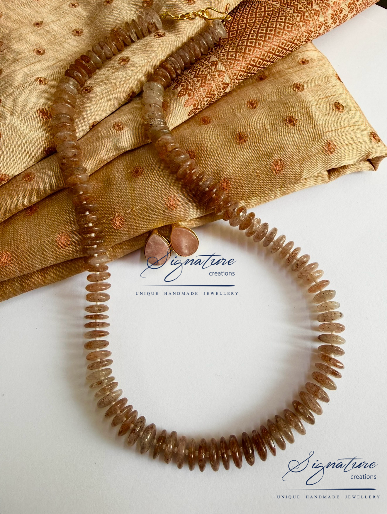Natural Strawberry Quartz Set