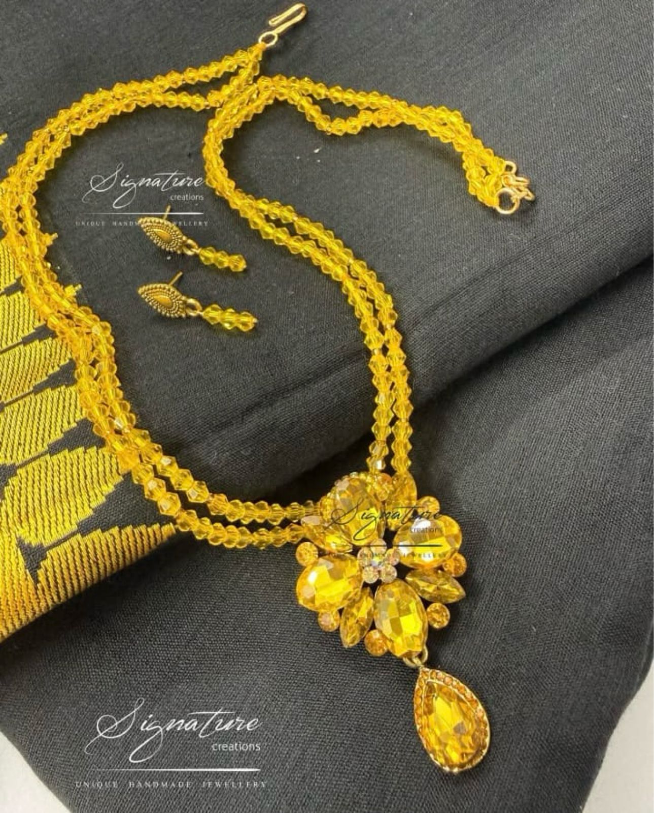 Yellow Floral Set