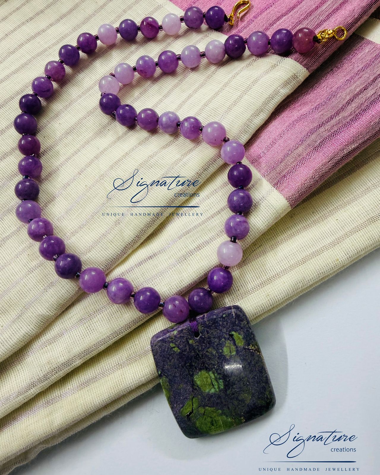Atlantasite Gemstone and Agate Set