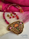 Tanjore Work Agate Set